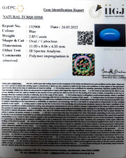 2.83/CT Natural Turquoise Gemstone